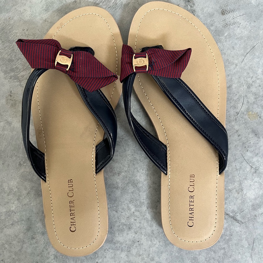 Charter Club flip flops
